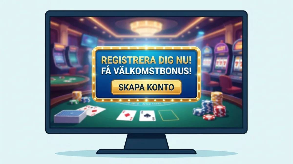 Registrera dig med bonus